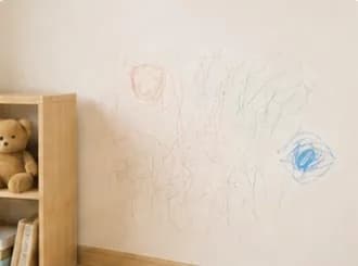 子どもの落書きや汚れが気になる